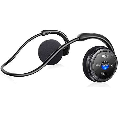 LEVIN Bluetooth イヤホン4.2[メーカー2年保証]圧迫感なしスポーツ防汗耳掛け式12時間再生通話可能Marathon