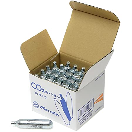 Broptical メタル製 12g CO2 ボトル グレネードカートリッジ 用 Co2ガスリフィルチャージャー PSI 圧力計 ブルー
