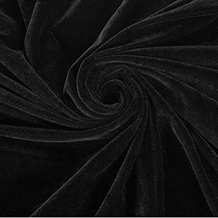 手芸のいとや 生地 広幅 カラー綿シーチング 無地 ブラック 生地幅-約108cm×2mカット 綿100%