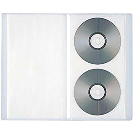 無印良品 ポリプロピレンCD･DVDホルダー･2段 20枚収納(40ポケット) 47800104