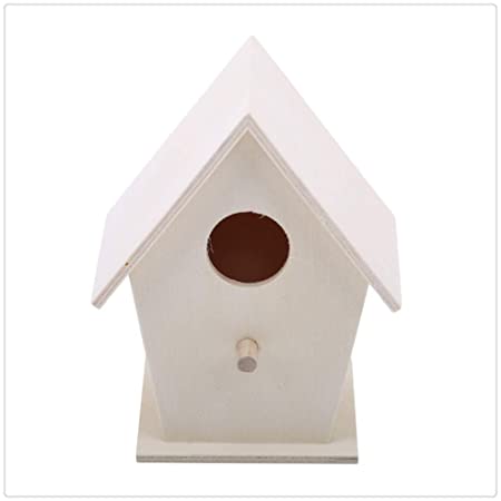巣箱、巣箱、鳥のための鳥の家屋外の木製の箱の家、巣の家、鳥愛好家のための理想的な贈り物、誕生日A 12×9.5cm材料の安全性、環境保護