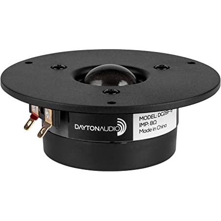 【国内正規品】Dayton Audio DSN25Ti-4 25mm チタンドーム ツィーター ネオジム 4Ω