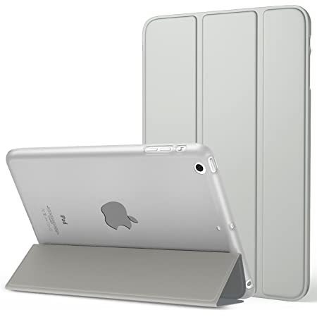 ProCase iPad Mini 1 2 3 ケース (旧モテル) ケース スマート 超スリム スタンド フォリオ保護ケース 半透明フロスト バックカバー 対応機種： Apple iPad Mini、Mini 2、Mini 3 7.9″（A1432 A1490 1455）- ネービー