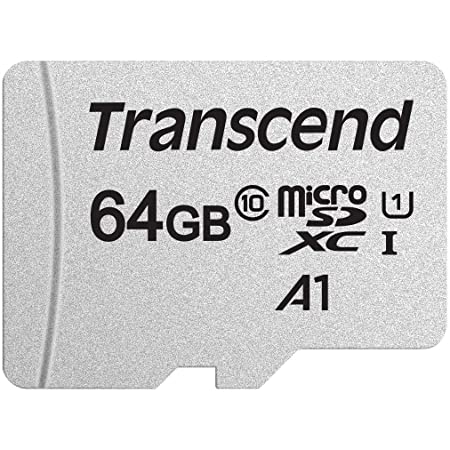 トランセンド microSDカード UHS-I U1 アダプター付 64GB TS64GUSD300S-A