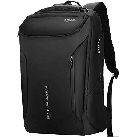 My Bag 2way リュックサック メンズ 防水 大容量 A4 USB充電ポート TSAロック クッション付き ビジネス 通勤 出張 (ブラック)