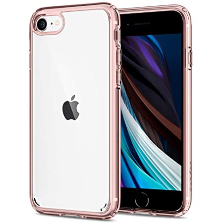 TORRAS iPhone SE用ケース iPhone8用 iphone 7用ケース 強化ガラス グラデーション ピンク