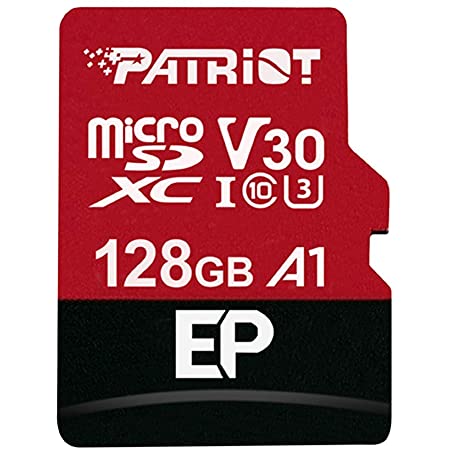 Patriot Memory A1 V30 MicroSDメモリカード 256GB Andriod スマートフォンとタブレット最適化 Full HD & 4K PEF256GEP31MCX