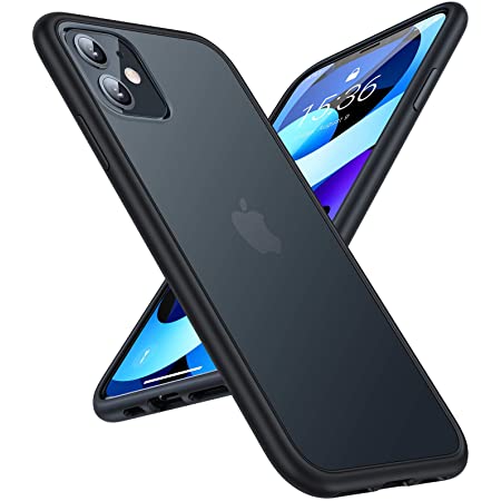 ESR iPhone 11 / iPhone XR ケース バンパー 6.1インチ [アルミ+シリコン 二重構造] 衝撃吸収 薄型 軽量 ストラップホール付き 電波に影響無し 耐衝撃 iPhone 11 / iPhone XR專用スマホケースバンパーケース (ダックグレー)