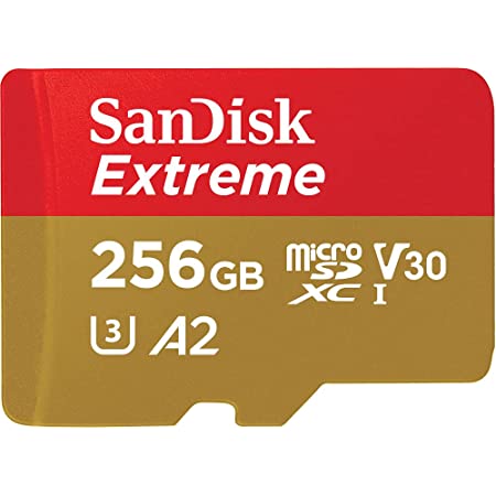 SanDisk ( サンディスク ) 256GB Extreme PRO microSDXC A2 SDSQXCZ-256G ［ 海外パッケージ ］