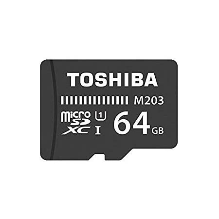 64GB microSDXCカード マイクロSD TOSHIBA 東芝 EXCERIA M203 CLASS10 UHS-I R:100MB/s 海外リテール THN-M203K0640C4