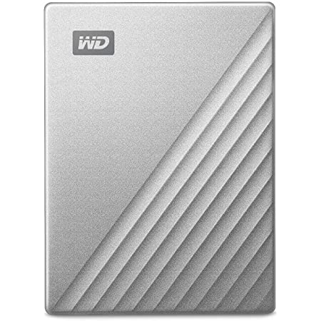 WD HDD Mac用ポータブル ハードディスク My Passport Ultra for Mac 2TB USB TYPE-C タイムマシン対応 3年保証 WDBKYJ0020BSL-WESN