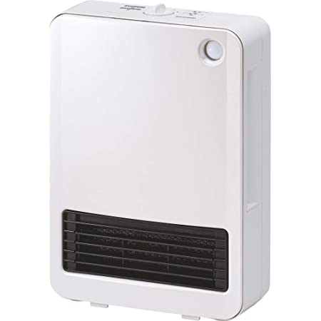 [山善] セラミックファンヒーター (セラミックヒーター) 暖房器具 1200W / 600W 2段階切替 DF-J121(NM) [メーカー保証1年]