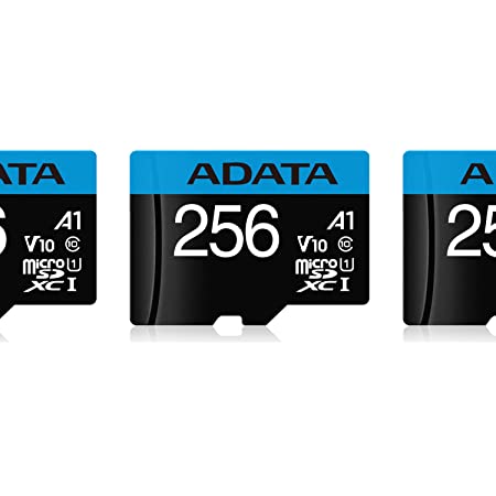 ADATA AUSDX256GUICL10A1-RA1 microSDカード 256GB microSDXC UHS-I CLASS10 A1対応 SD変換アダプター付属 /