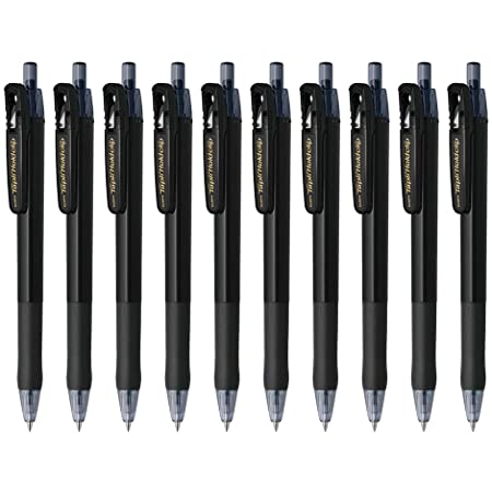 ゼブラ 油性ボールペン タプリクリップ ホールドクリップ 0.7 黒 10本 B-P-BN40-BK
