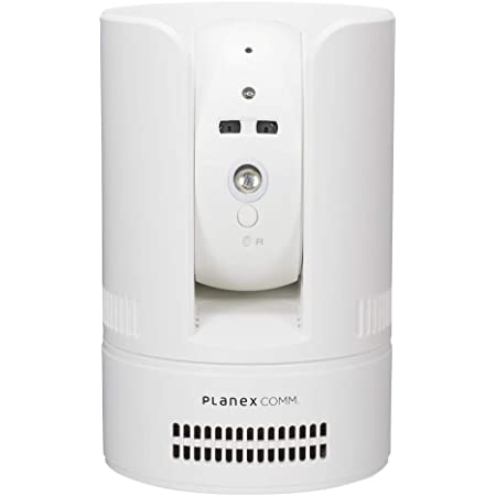 Planex 防犯カメラ カメラ一発! (Wi-Fi/有線LAN対応) 首振りモデル CS-W72FHD