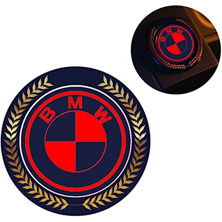 BMW エンジンスタートボタン カーボンカバー リアルカーボン製 (赤)