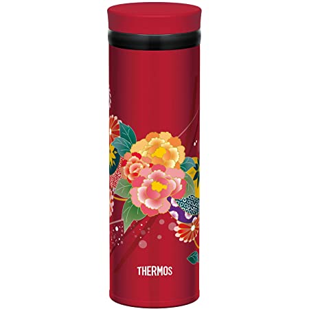 THERMOS(サーモス) マグボトル 梅 0.4L 日本製 水筒 真空断熱ケータイマグ ワンタッチオープン JOA-402 UME