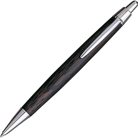 ゼブラ 油性ボールペン フィラーレウッド ノック式 0.7 シルバー P-BA76-WDS