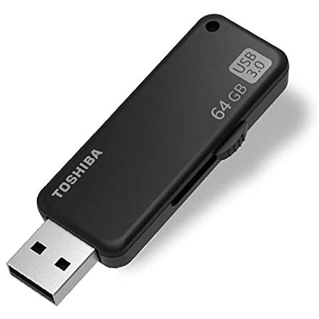 64GB USBメモリー スライド式 TOSHIBA 東芝 TransMemory USB3.0 超高速転送 [並行輸入品]