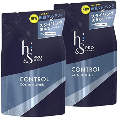 【まとめ買い】 h&s for men シャンプー PRO Series コントロール 詰め替え 300mL×2個