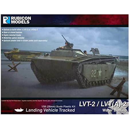 ルビコンモデル 1/56 アメリカ軍 LVT (A)-1 / LVT (A)-4 アムトラック プラモデル RB0066