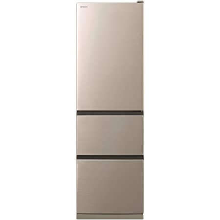ハイセンス 冷蔵庫 幅55.4cm 282L ホワイト HR-D2801W 3ドア 右開き 真ん中野菜室 スリム