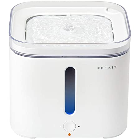 PETKIT 給水器 2nd世代 ペット用 水飲み器 猫 犬 循環式 静音 三重濾過 自動パワーオフ 2L ホワイト