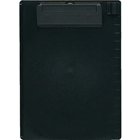 A6 ミニサイズ クリップボード Mymaznメモ帳用クリップボード ポケットサイズ 12cm x 18cm 半透明 5色 (5個セット)