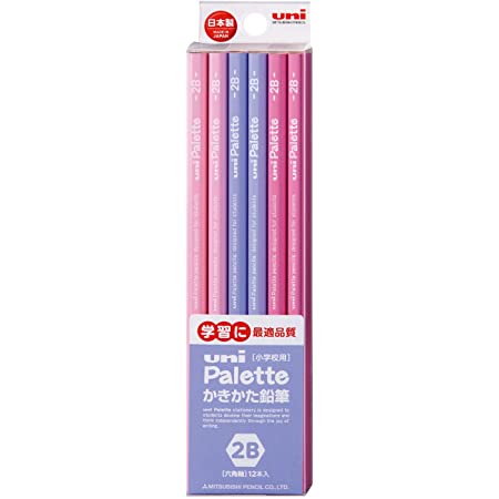 トンボ鉛筆 鉛筆 ippo! かきかたえんぴつ 2B プレーン Pink KB-KPW04-2B
