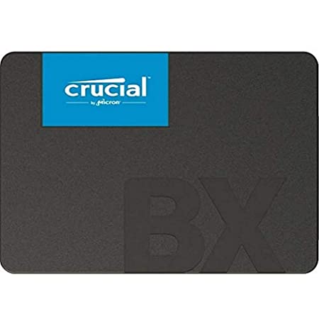 Crucial クルーシャル SSD 480GB BX500 SATA3 内蔵2.5インチ 7mm CT480BX500SSD1 + 2.5インチ to 3.5インチ変換マウント付き [並行輸入品]