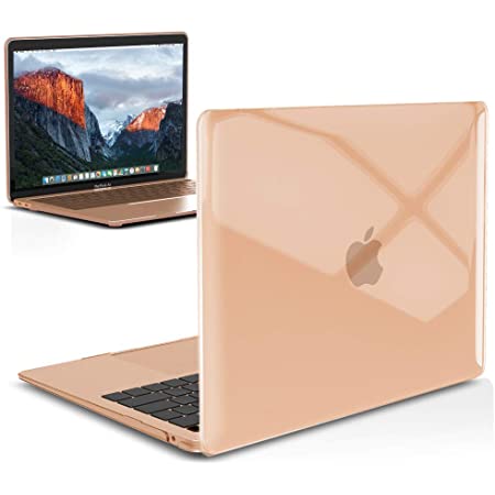 Fintie MacBook Air 13 ケース 保護ケース 2018 2019 2020 発売 13インチ PC 薄型 軽量 耐衝撃性 傷防止 排熱口設計 透明 おしゃれ (モデル番号A2179 / A1932 / A2337 (M1)) （クリア）