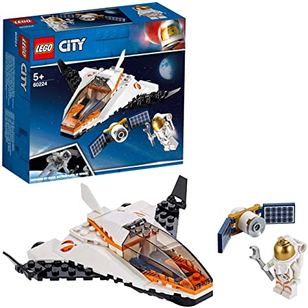 レゴ(LEGO) シティ 人口衛星を追うジェット機 60224 ブロック おもちゃ 男の子