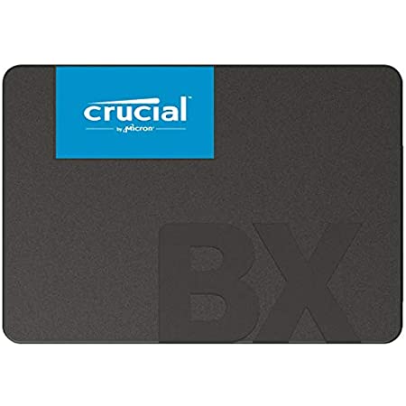 Crucial クルーシャル SSD 240GB BX500 SATA3 内蔵2.5インチ 7mm CT240BX500SSD1 + SATA-USB3.0変換ケーブル付 [並行輸入品]