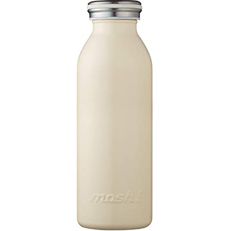Love-KANKEI 水筒 マグボトル ステンレスボトル 真空断熱 保温 保冷 軽量 牛乳瓶 直飲み 750ML アイボリー