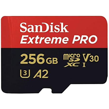 microSDXC 256GB SanDisk サンディスク Extreme PRO UHS-1 U3 V30 4K Ultra HD A2対応 SDアダプター付 [並行輸入品]