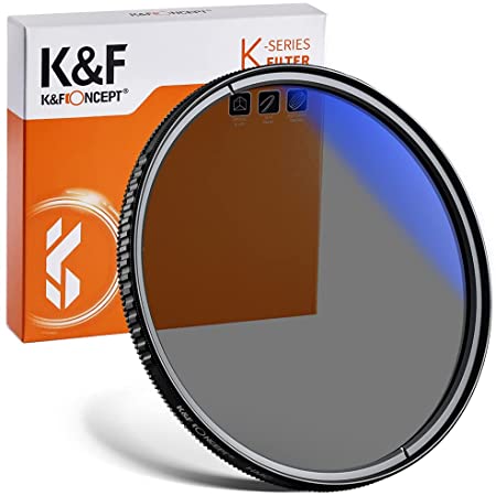K&F Concept 67mm CPLフィルター+可変NDフィルター ND2-ND32 1枚2役レンズフィルター X状ムラなし 18層ナノコーティング 撥水撥油 減光フィルター 偏光フィルター【メーカー直営店】