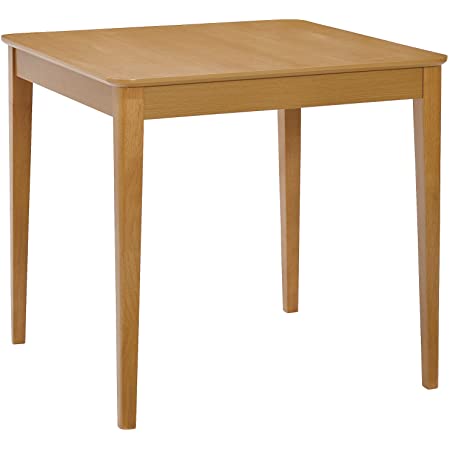 LVZAIXI 正方形の折り畳みテーブル、ダイニングテーブル、折りたたみ脚、黒、茶色、85 * 85 * 71cm (色 : 黒)