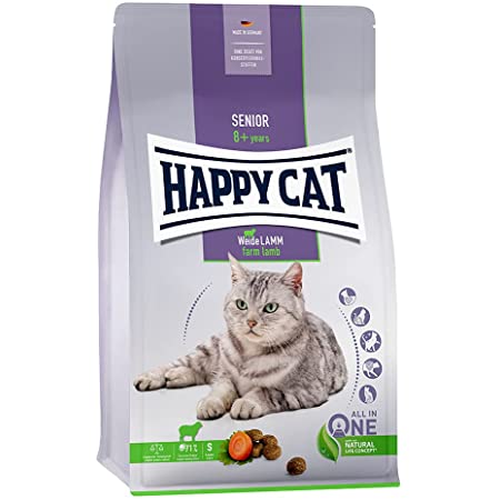 HAPPY CAT センシティブ グレインフリー ジュニア 穀物不使用 全猫種 子猫用 (生後4〜12ヶ月) 極小粒 (1.4kg)