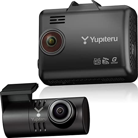 ユピテル 前後2カメラ ドライブレコーダー DRY-TW7500dP フロント200万画素 リア100万画素 ノイズ対策済 LED信号対応 専用microSD Gセンサー GPS 駐車監視 安全運転支援機能付