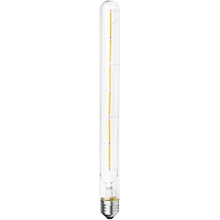 E26 調光器対応 エジソンバルブ LED電球 スパイラル (ロングチューブゴールド/100V/4W) 電球色 レトロ電球 裸電球