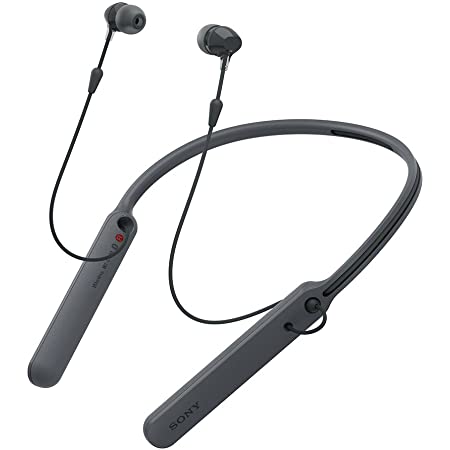 ソニー ワイヤレスノイズキャンセリングイヤホン WI-C600N : Bluetooth対応 / Amazon Alexa搭載 / モデル / apt-x対応 2019年モデル / マイク付き /ブラック WI-C600N BM