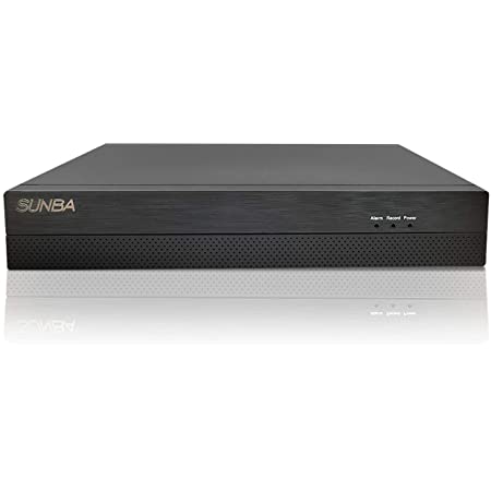 SUNBA 1080P HD NVR 9CH H.265 防犯監視ネットワークレコーダー (NVR-F2008PL-H265) – ハードドライブ無し 一年の保証が付き