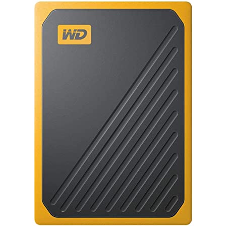 ウエスタンデジタル WD ポータブルSSD 500GB USB3.0 イエロー My Passport Go 外付け / 3年保証 【PS4 / Xbox Oneメーカー動作確認済】WDBMCG5000AYT-WESN