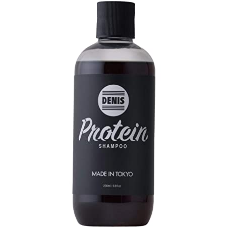 DENIS PROTEIN SHAMPOO 290ml 【ハリコシ/立ち上がり】MADE IN TOKYO デニス プロテイン シャンプー【泡で育てる/ライム精油の香】◇コンディショナー不要◇持ち運び便利なワンタッチキャップ【GYM・SURF・旅行】