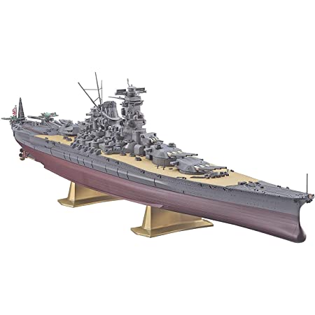 フジミ模型 1/700 艦NEXTシリーズ No.1 日本海軍戦艦 大和 (新展示台座仕様) 色分け済み プラモデル 艦NX1