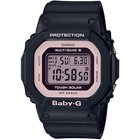 [カシオ] 腕時計 ベビージー BGD-5000-1BJF レディース ブラック