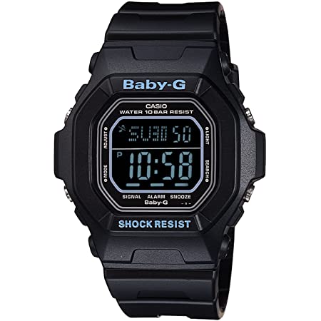 [カシオ] 腕時計 ベビージー BGD-5000-1BJF レディース ブラック