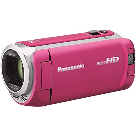 パナソニック HDビデオカメラ 64GB ワイプ撮り 高倍率90倍ズーム ピンク HC-WZ590M-P
