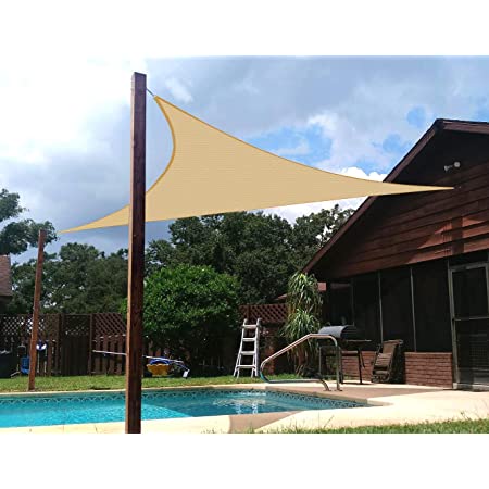 Sunlovers（サンラバーズ） 3m 正三角形 砂色 撥水 UVカット シェード セイル