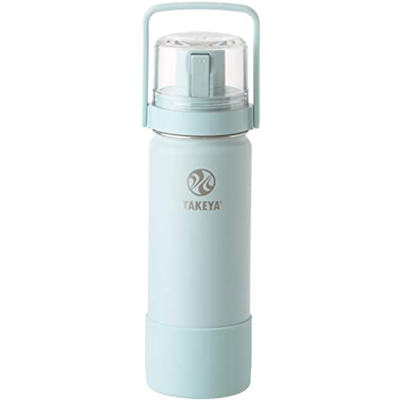 TAKEYA(タケヤ) タケヤフラスク ゴーカップ (0.52L ソフトグリーン) コップ付き 子供 水筒 ステンレスボトル